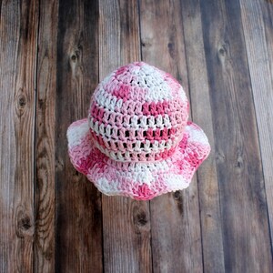 Baby Girl Summer Hat,  Cotton Baby Hat, Floppy Newborn Hat for Girls, Beach Baby Hat, Newborn Girl Sunhat, Baby Girl Homecoming Hat, Sun Hat