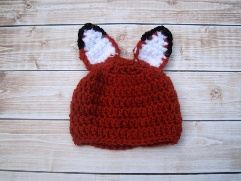 Baby Halloween Costume, Newborn Costume, Baby Costume, Infant Costume, Baby Halloween Hat, Infant Halloween Hat, Newborn Halloween Hat, Fox image 2