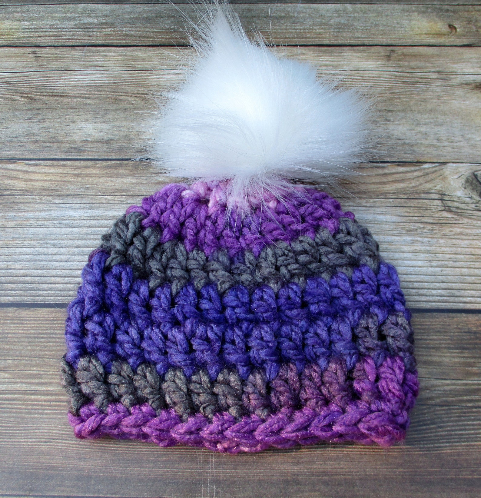 Baby Girl Winter Hat With Pom Pom Newborn Pom Pom Beanies Etsy UK
