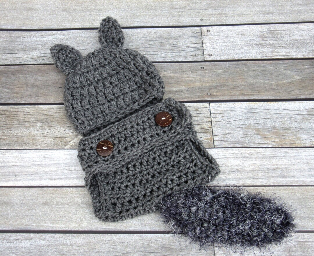 Baby Squirrel Halloween Costume Newborn Halloween Outfit Etsy