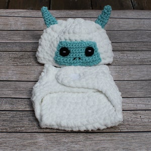 Baby Monster Costume, Baby Yeti Costume, Halloween Baby Costume, Boy Baby Costume, Infant Girl Costume, Newborn Photo Prop, Baby Shower Gift