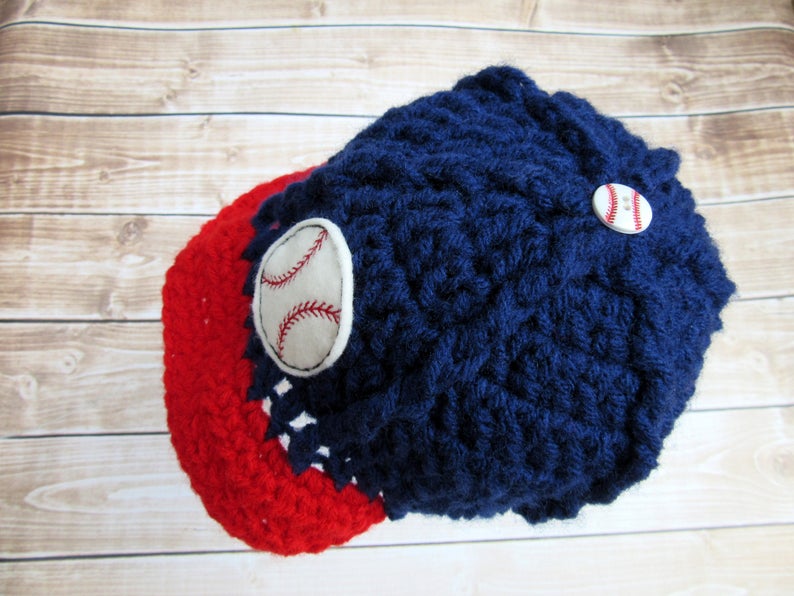 Baby Baseball Hat Baby Baseball Cap Baby Hat Newborn Etsy