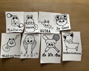 Skzoo Hop Album Solo MV Decals