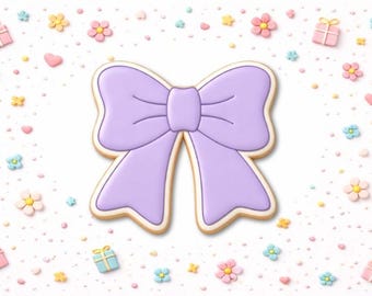 Ribbon Cookie Cutter STL File, Bow Cookie Cutter STL File - 8 STL Cookie Cutter Files for 3D Printing. Digital Download