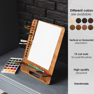 Tablero de dibujo portátil, soporte para tablero de dibujo, tablero de dibujo, caballete de mesa, tablero de dibujo, caballete de dibujo, escritorio de arte portátil