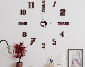 mécanisme mouvement horloge à BALANCIER grande aiguilles géantes XXL 33
