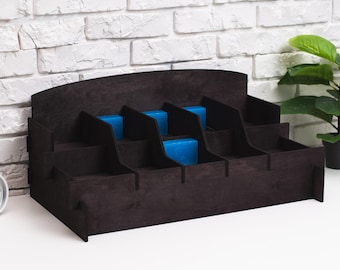 Soap retail stand, Soap display for counter, Soap display stand wooden, Soap display shelves, Soap display rack, Vendor display shelves