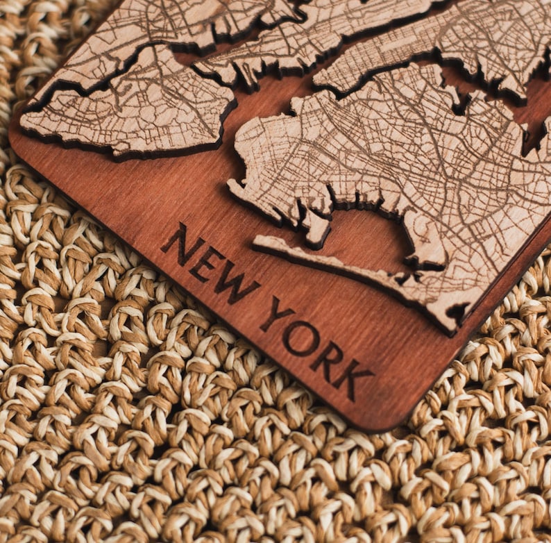 RybalStore City Map Coasters - Thumbnail 3
