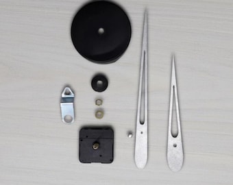 Clock mechanism kit, Large wall clock kit, Silent clock mechanism, Clock making kit, Clock parts replacement kit, Clock movement kit