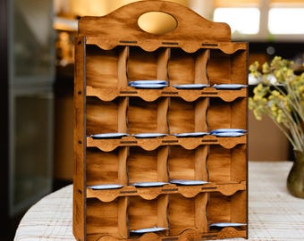 Organizer Da Tavolo In Metallo Per Caffè E Tè - Porta Bustine, Cialde E Bicchieri Usa E Getta, Per Cucina E Bar - 2