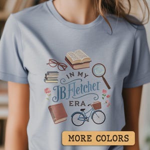 Camiseta de Jessica Fletcher, regalo para fan de "Se ha escrito un crimen", camiseta de Cabot Cove, camiseta de JB Fletcher MSW
