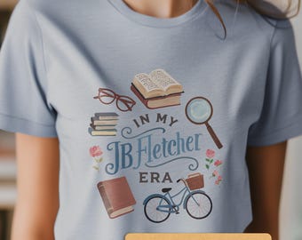 Jessica Fletcher Shirt Gift for Murder She Wrote Fan Tshirt Cabot Cove Tee JB Fletcher MSW