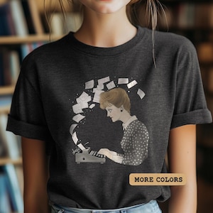 Camiseta de Jessica Fletcher, regalo de "Se ha escrito un crimen", camiseta de Cabot Cove, camiseta de misterio de asesinato, regalo para ella, camiseta de TV retro, regalo para amantes del misterio, camiseta MSW