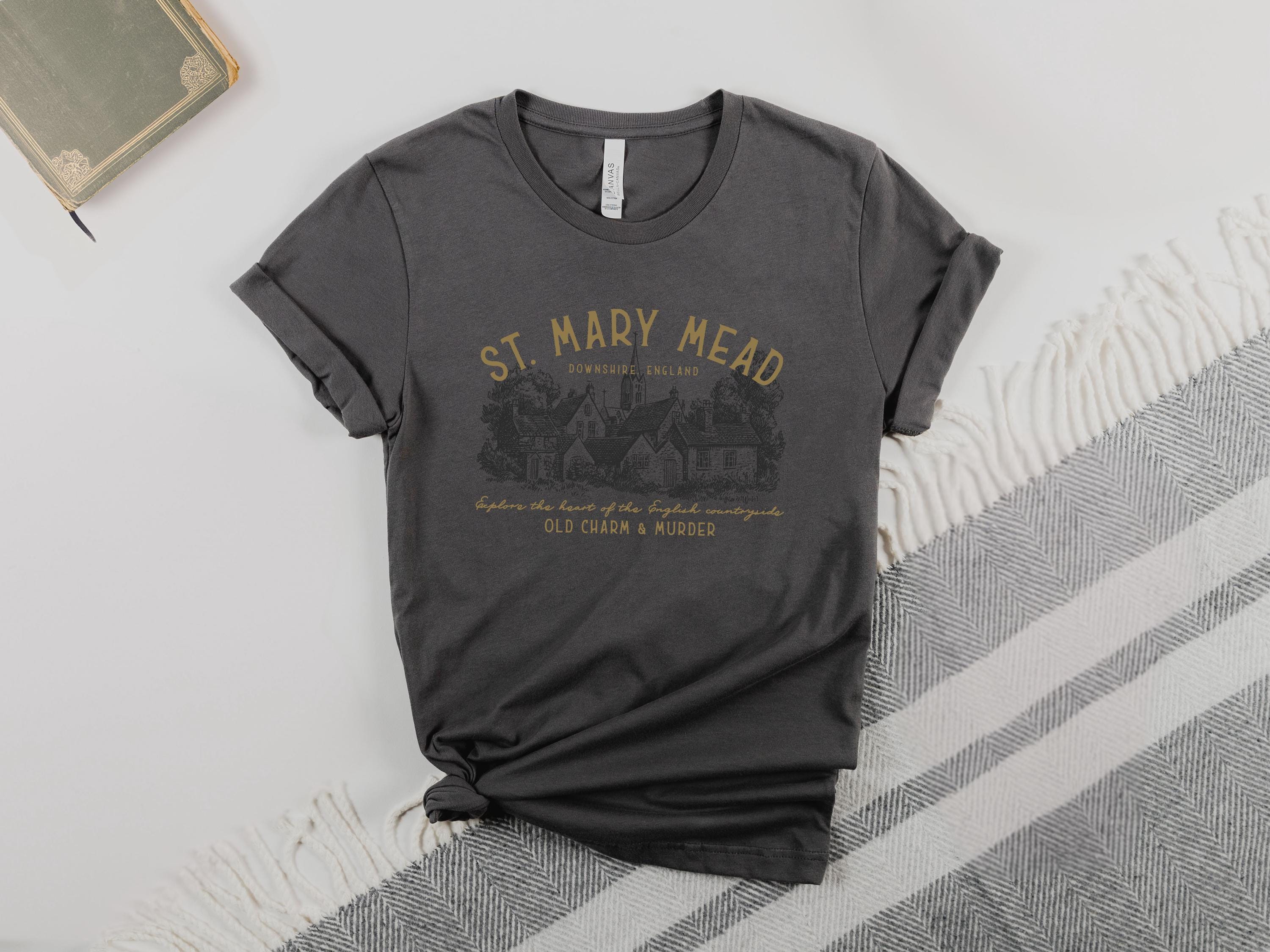 アガサ・クリスティ シャツ ミス・マープル Tシャツ セント・メアリー 