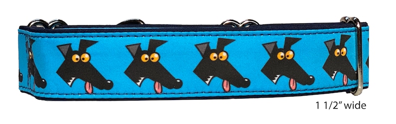 Skipworth Blue Derp Martingale Collar image 2