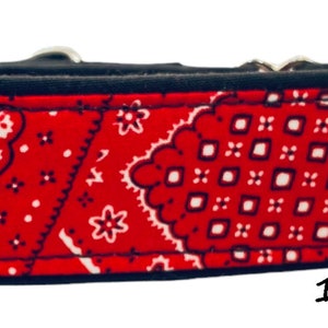 Bandana Print Martingale Collar image 2