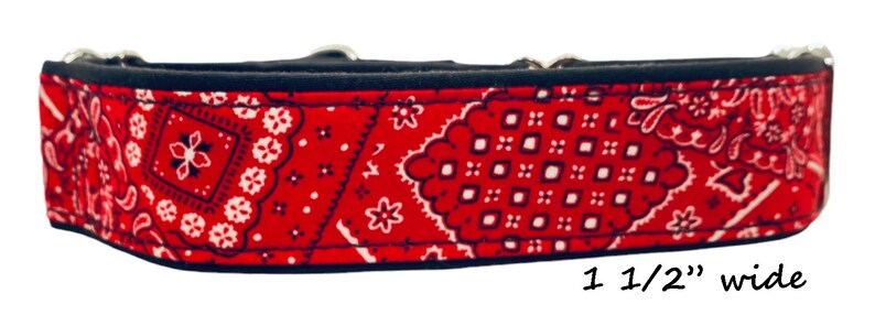 Bandana Print Martingale Collar image 2