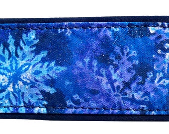 Shimmering Snowflakes  Martingale Collar-