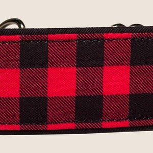 Buffalo Plaid Martingale Collar