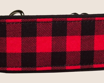 Buffalo Plaid Martingale Collar