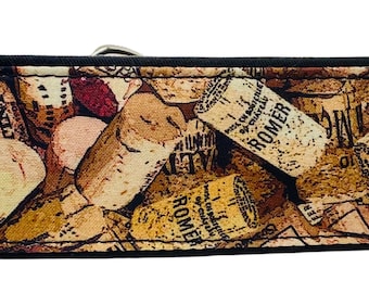 Wine Corks- Martingale Collar