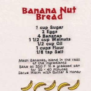 Banana Nut Bread Recipe