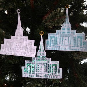 FSL Gilbert Arizona LDS Temple 6 inch