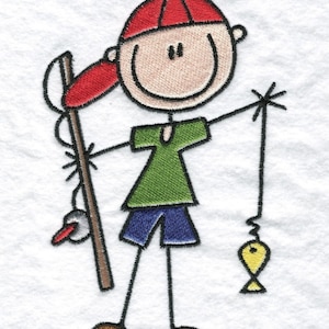 Kids Camping Machine Embroidery Designs
