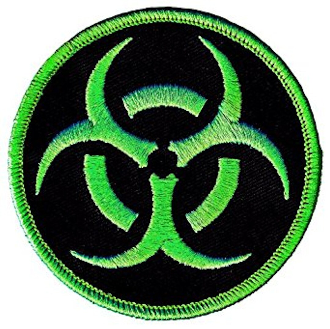 Bio Hazard Machine Embroidery Design - Etsy
