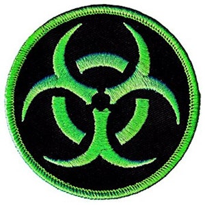 Bio Hazard Machine Embroidery Design