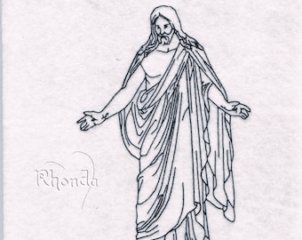 Jesus Christus LDS  Machine Embroidery Designs