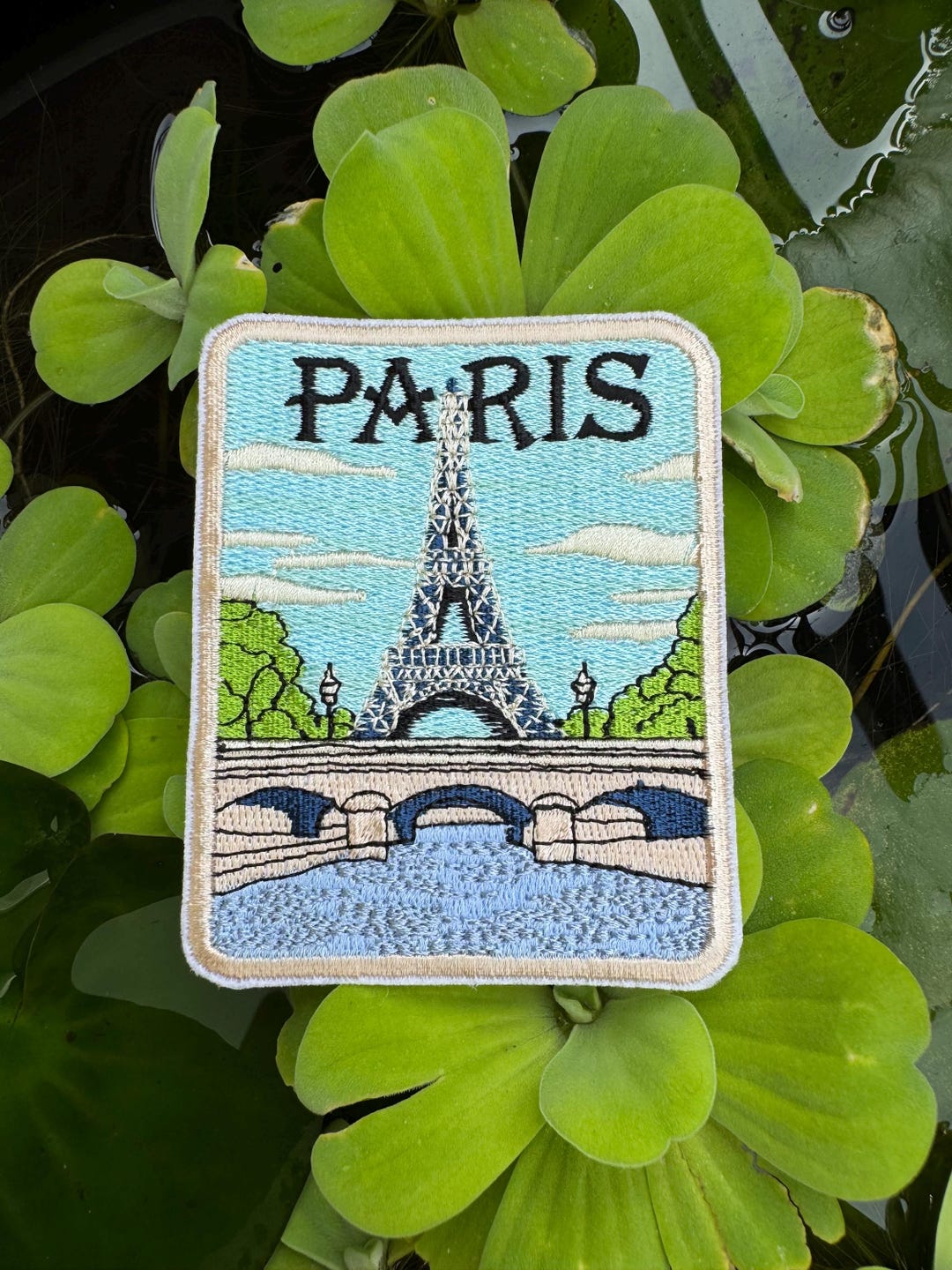 Eiffel Tower Patches – Embroidered Iron-on or Sew-on Paris Landmark ...