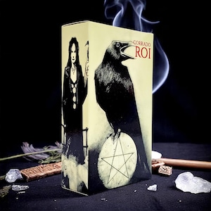 Mazzo di Tarocchi "Murder of Crows" - 78 carte dei Tarocchi Gotici, versione in lingua inglese, strumento di divinazione spirituale, mazzo di estetica occulta e oscura.