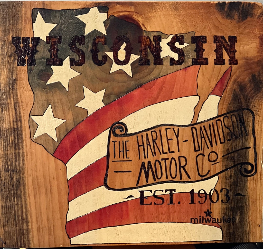 Large Wisconsin Sign - Etsy