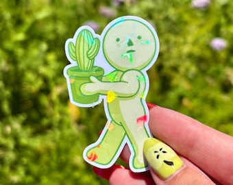 Smiski Kaktus Sticker