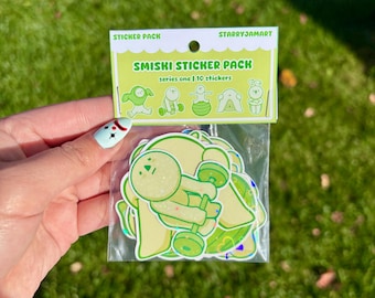 Smiski Series 1 Sticker Pack | 10 Stickers