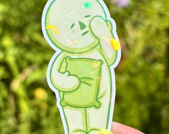 Sleepy Smiski Sticker