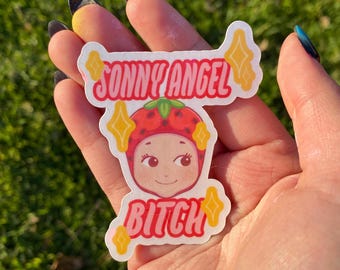 Sonny Angel Bitch Sticker | Holographic + Matte Options!