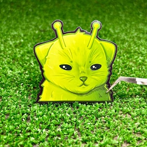 Sticker Gleep Glorp Alien Cat