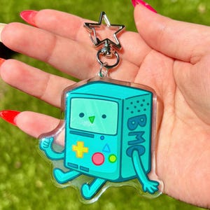 Adventure Time BMO Keychain