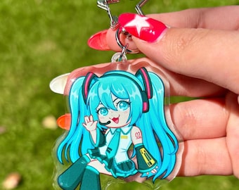 Hatsune Miku Vocaloid Keychain