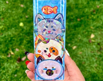 Cat Stack Bookmark