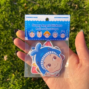 Sonny Angel Marine Sticker Pack | 10 pcs