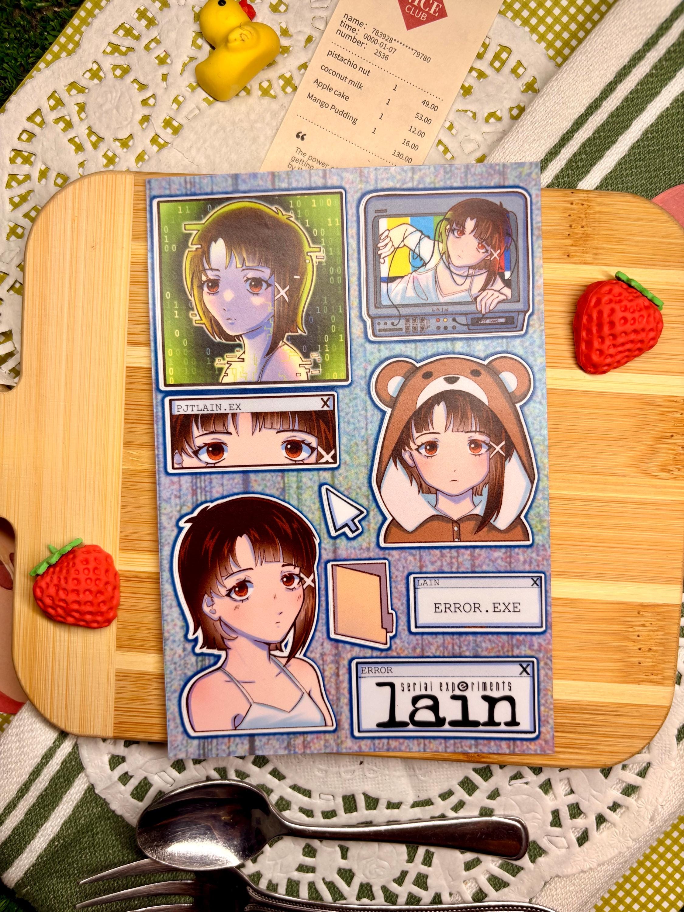 Serial Experiments Lain Stickers - Etsy