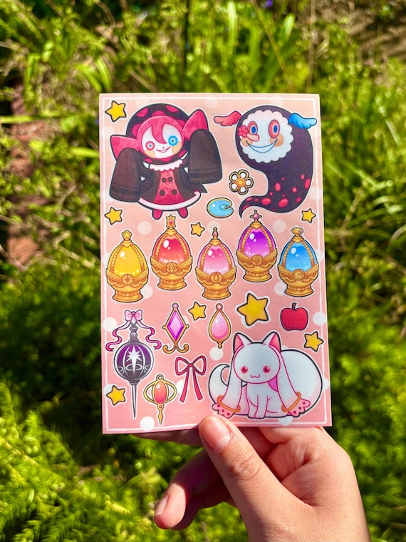 Madoka Magica 4x6 Sticker Sheet