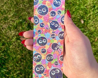 Studio Ghibli Soot Sprite Rainbow Candy Holographic Bookmark