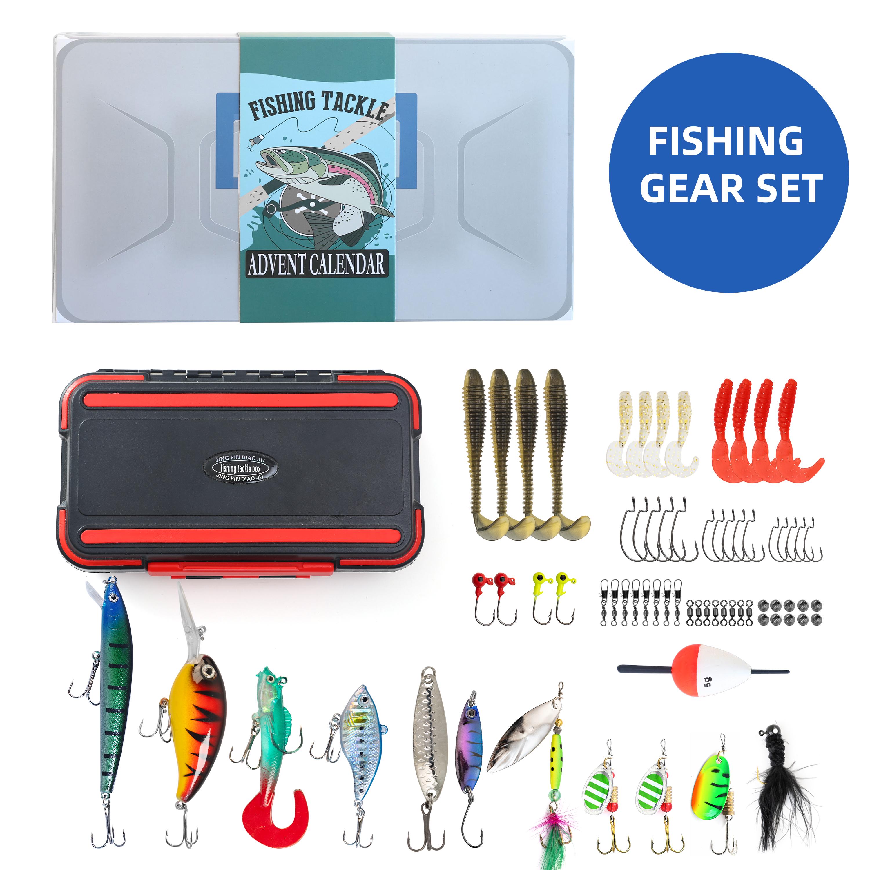 Fishing Advent Calendar - 24 Days of Lures and Tackle With Waterproof Storage Box,perfect Christmas Gift for Anglers and Fishing Enthusiasts - Etsy Fishing Advent Calendar - 24 Days of Lures and Tackle With Waterproof Storage Box,perfect Christmas Gift for Anglers and Fishing Enthusiasts - Etsy