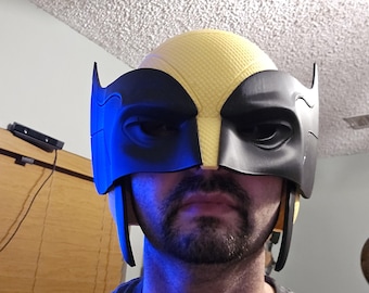 casco de cosplay de Wolverine