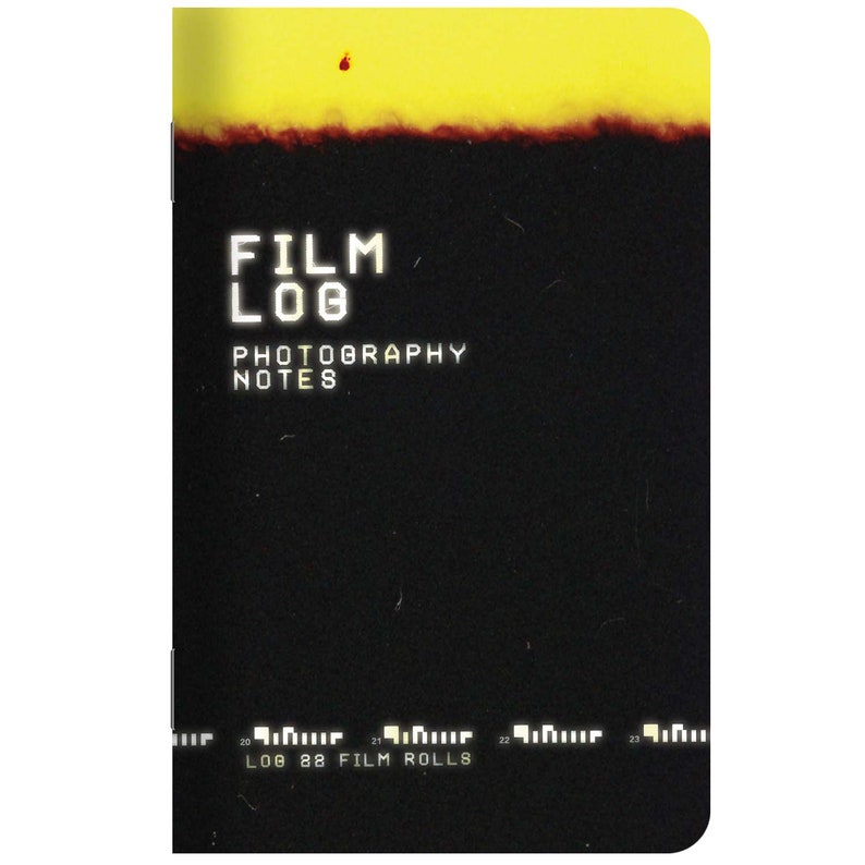 Film Photography Pocket Notebook Log, Keep track of 22 rolls of film image 3