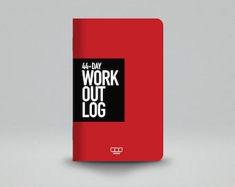 Workout Log Pocket Journal – 3.5 x 5.5 in